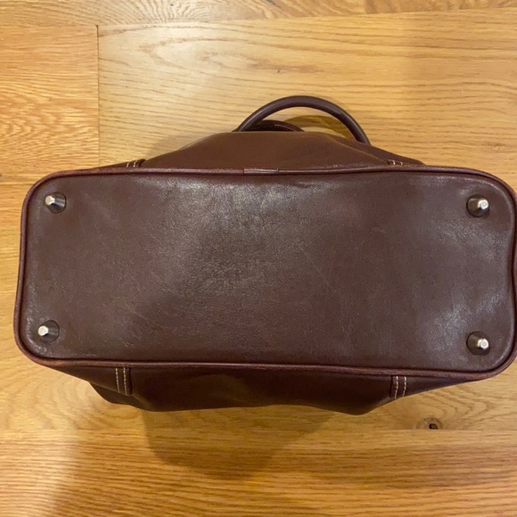 Brown Leather Coach Bag - Picture 6 of 10